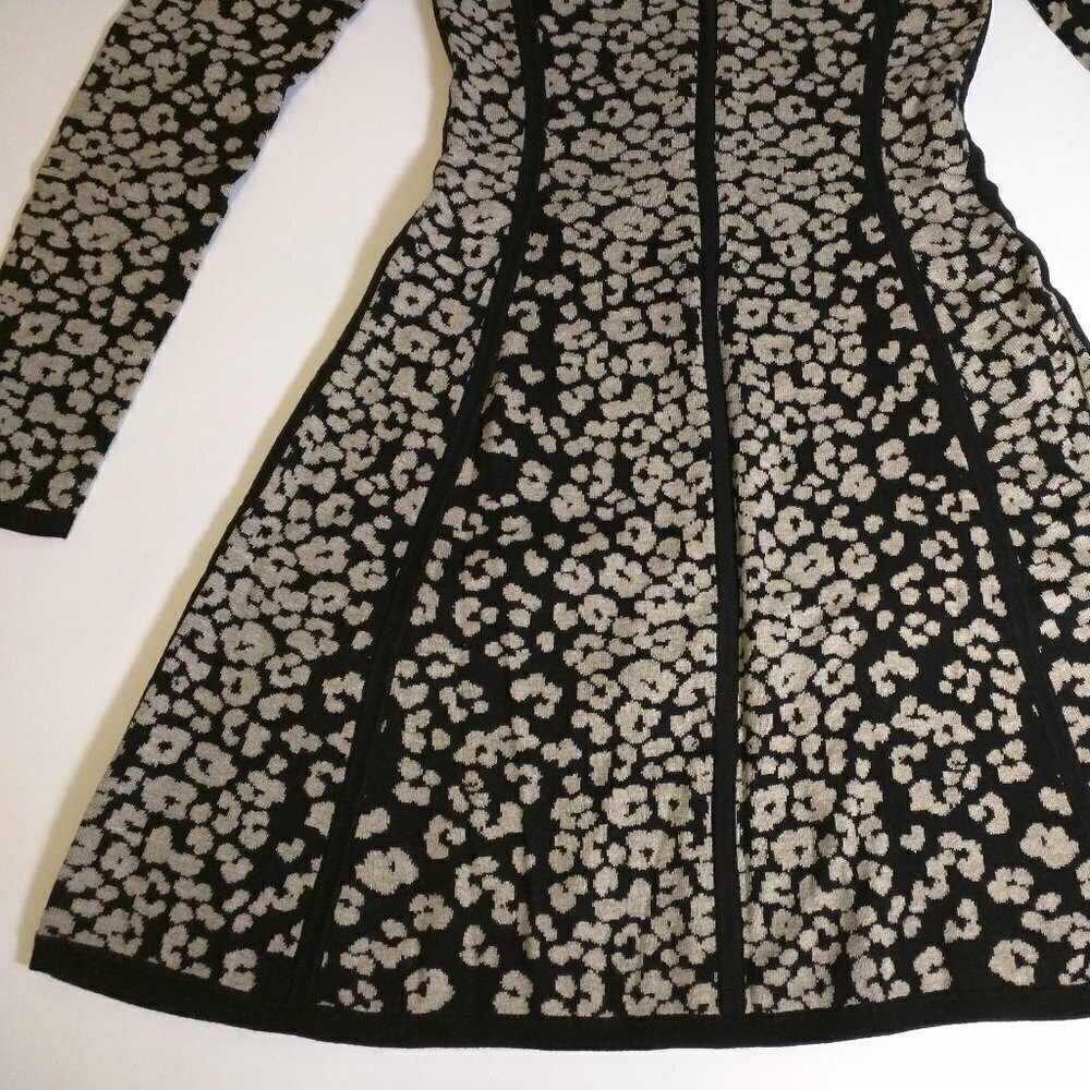 Victoria Secret XS Sweater Dress Leopard Print View 6
